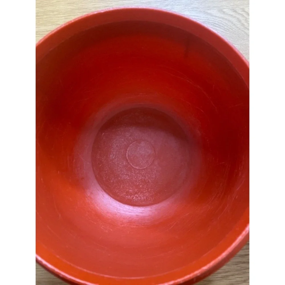 Tupperware Mixing Serving Bowls Lot of 6 Multi Size Color Good Vintage Plastic